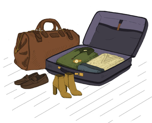 Tips para empacar ordenada y eficientemente. Un Blogpost de Mr. Cavalieri & Biela Damiano