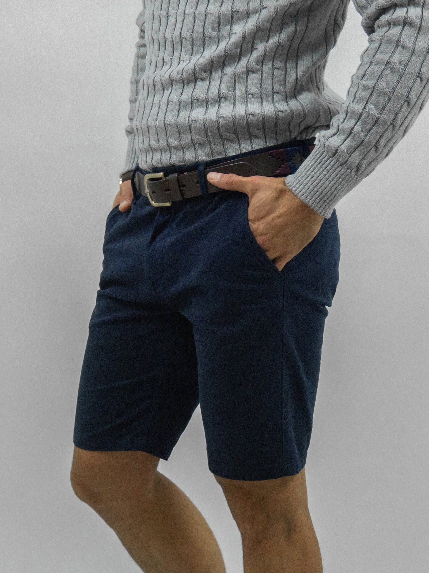 Bermudas Hombre Azul oscuras