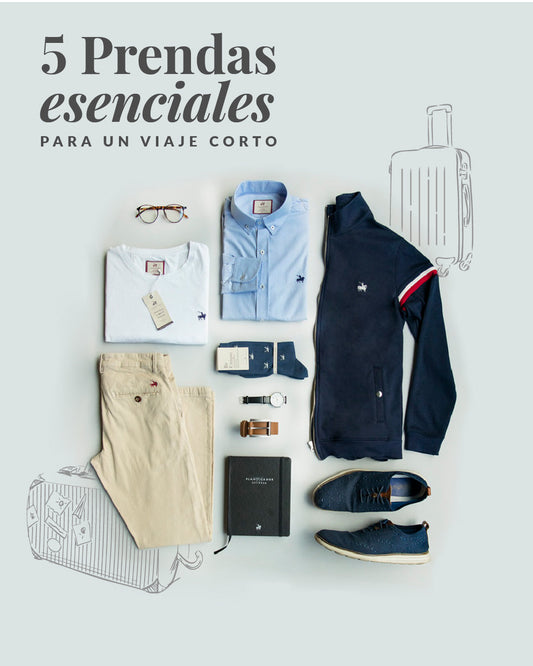 5 Prendas esenciales que debes empacar para un viaje corto