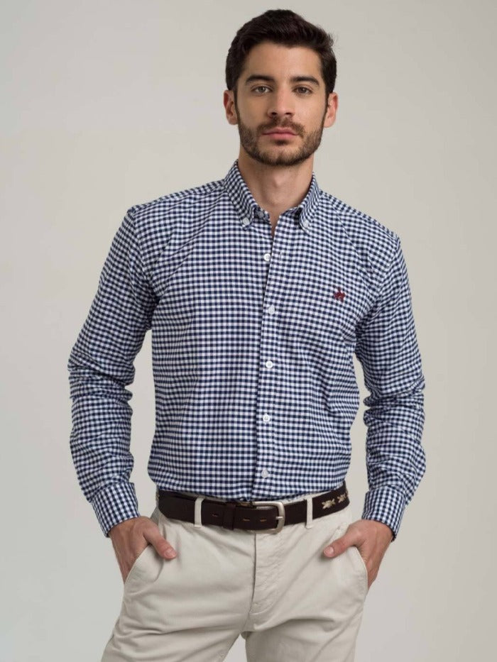 Outfit Camisa Azul De Cuadros Outfits Con Camisa Azul Hombre