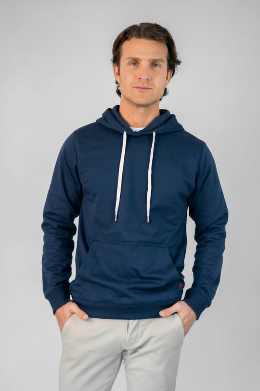 Hoodie Hombre Azul Oscuro